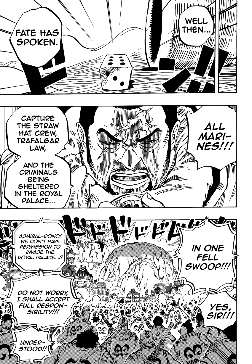 One Piece, Chapter 796 image 16